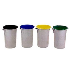 BALDE 80L S/PEDAL C/RODAS C/T EM FUNIL#